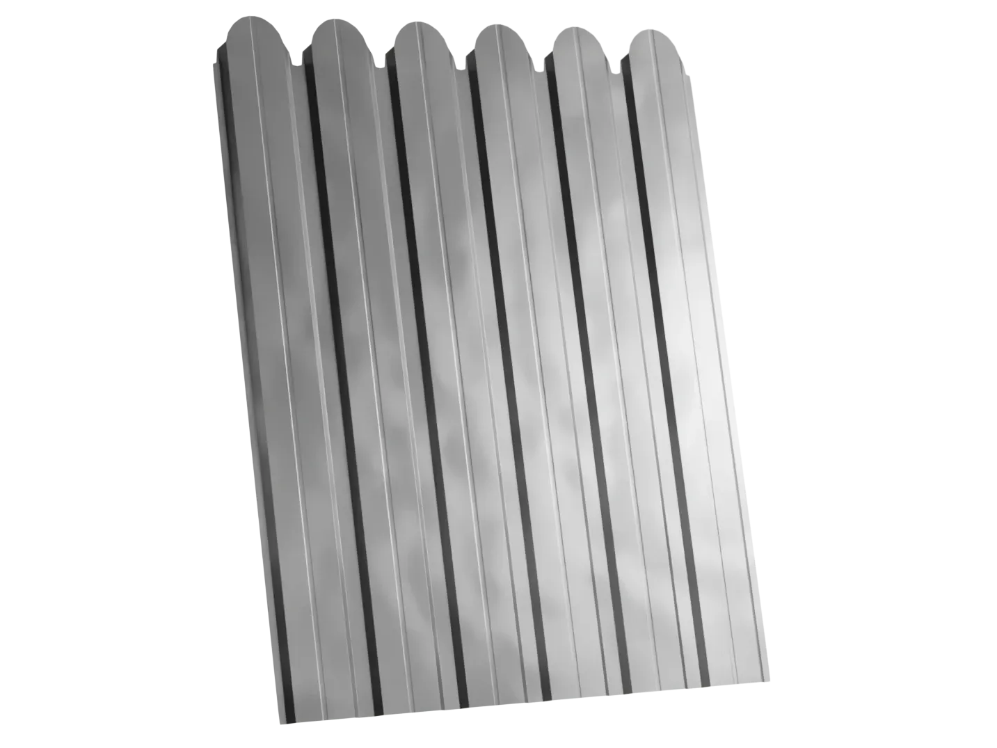Профнастил С-10 3D / толщ. 0.3 мм / цинк / (м²)