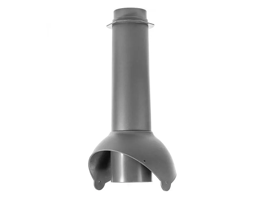 Вентиляционный выход канализации Krovent Pipe-VT 110 (110/450 мм), серый
