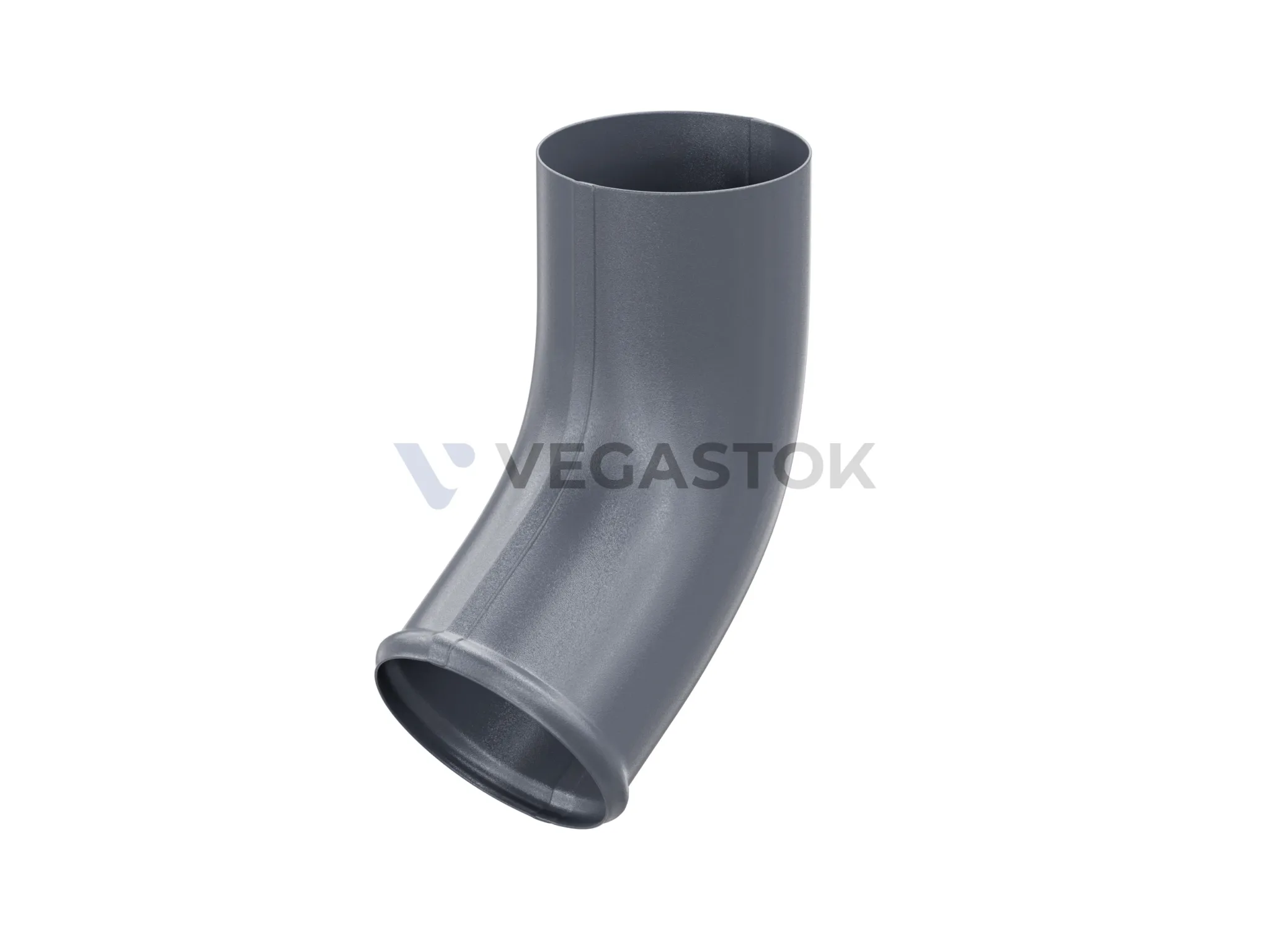 VEGALux 125/90 — Колено сливное, цвет Серый (RAL 7024)