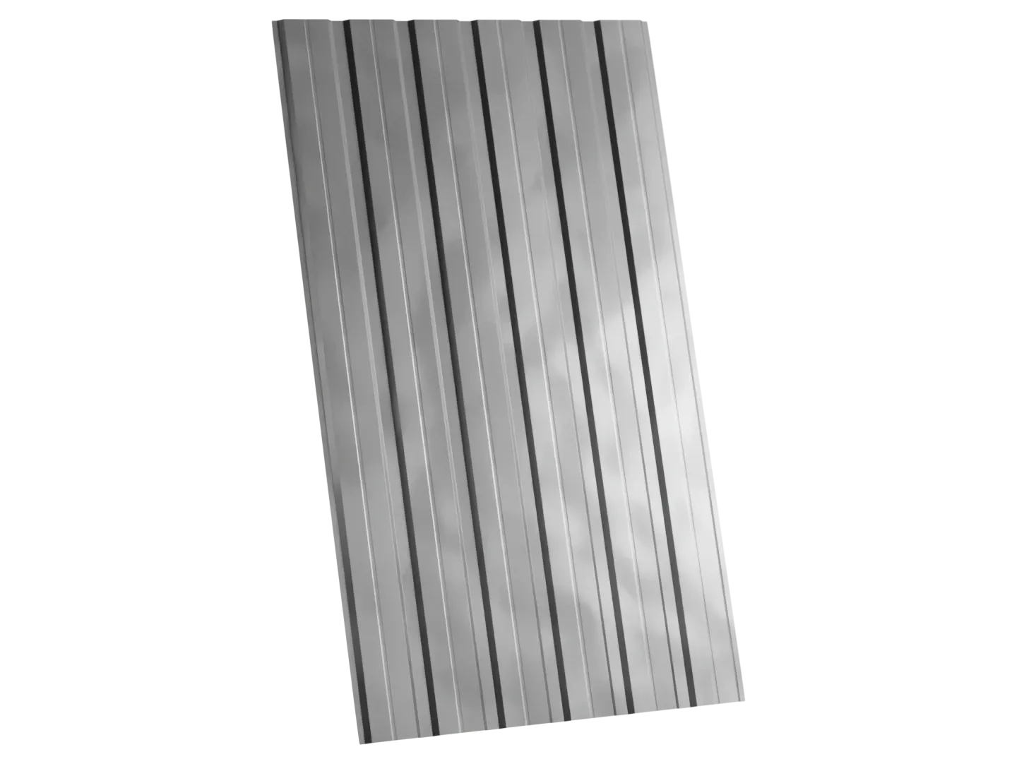 Профнастил С-10 / толщ. 0.5 мм / цинк / (м²)